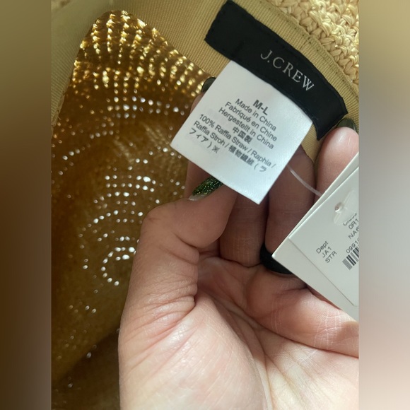 J Crew Packable Raffia Straw Hat - Picture 9 of 10